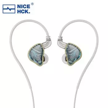 HiFi мониторные наушники-вкладыши Наушники-вкладыши NiceHCK NX7 MK4 IEMs Гарнитура Проводные наушники, 2DD+4BA+1PZT 3.5mm