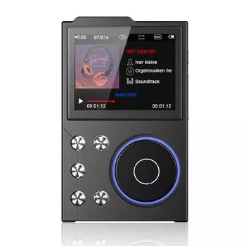 HiFi MP3-плеер Lossless DSD Цифровой аудиоплеер Поддержка до 256 ГБ