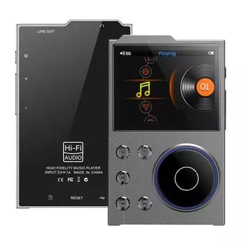 HiFi MP3-плеер Lossless DSD Цифровой аудиоплеер Поддержка до 256 ГБ