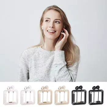 HiFi стерео наушники полувкладыши наушники с микрофоном и регулятором громкости 3,5 мм/Type C шумоизолирующие вкладыши A белый