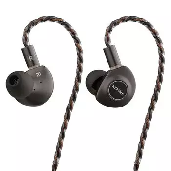 HiFiGo Kefine Delci Single 10 мм динамический драйвер 1DD диафрагма наушники IEM с мощным басом внутриканальные мониторные наушники, DLC+PU внутриканальные наушники