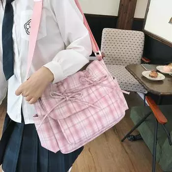 High capacity crossbody bag with contrasting stripes of butterfly arc for sale new fashion versatile shoulder bag for commuting