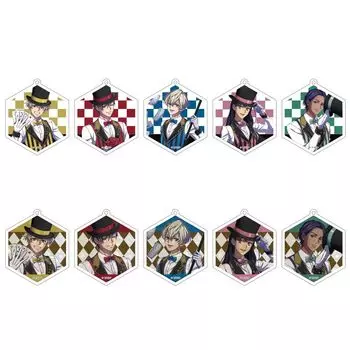 HIGH CARD акриловый брелок для ключей Magician ver 10 шт. КОРОБКА