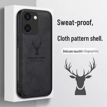 High-End Anti-Fall Protective Elk Case for vivo Y100, Y78t, Y200, and Y35+ - Light Luxury Soft Shell Y76S