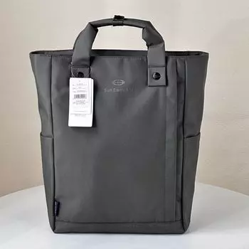 High end Commuter Japan Counter New Large Capacity Waterproof Business Travel Ultra-Light Portable Backpack Computer Bag Grey