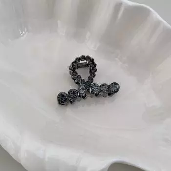 High-end hair clips new bangs pearl shark small grab clip female back of the head spoon clip half tie hair accessories