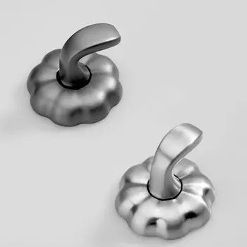 High-end Pumpkin Hooks Zinc Zinc Zinc Alloy Wall-hanging Couple Fashionable Closet Hooks Behind The Door Style 1