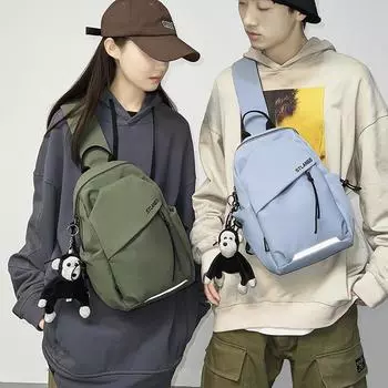 High-end small bag women s summer versatile 2024 new messenger bag women s popular breast bag fanny pack this year