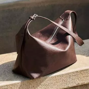 High-end Texture Bag Women s Large Capacity Shoulder Bag Women s Shoulder Underarm Bag Light Luxury Commuter Bag чёрный