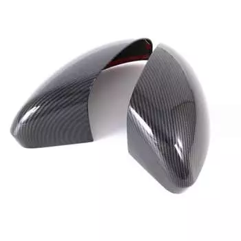 [HIGH FLYING] Совместимо с Nissan New Note 3-го поколения серии E13 2020-2023 Зеркало заднего вида, боковое зеркало, 2 части, обод из ABS-пластика (Стиль «Углерод»)