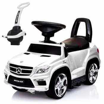 high foot hand 2WAY white GL63 Ride-on toy, gift, quality, kick, push, Mercedes-Benz [item]