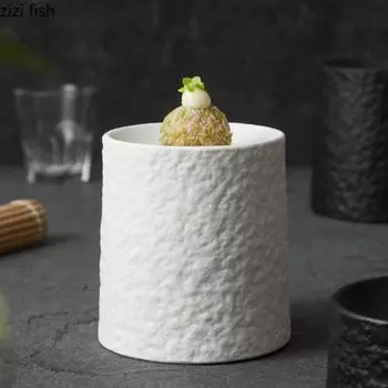 High Footed Ceramic Dining Plate Dessert Bowl Sashimi Plate Sushi Plates Cake Plates Fruit Dish Salad Bowl Dim Sum Dish Tray