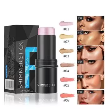 High Gloss Concealer Stick V-face Concealer против прыщей Тусклые тени для макияжа One Size