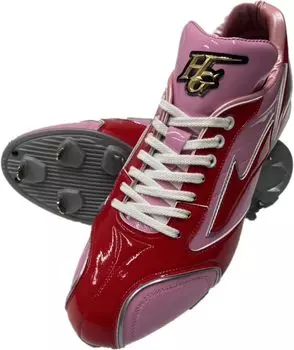 High Gold Limited Enamel Color Spike Resin Sole Embedded Fixing Bracket Pink x Red x Silver HI-GOLD (7 Teeth) PRS-003R 27.5cm