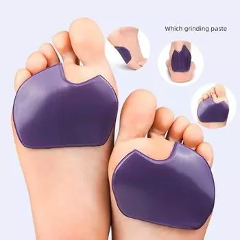 High Heel Shoes Half Yard Insoles Gel Massage Insoles Forefoot Pads Heel Patch Foot Arch Pad прозрачный