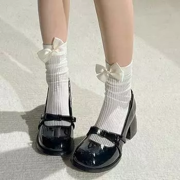 Туфли на высоком каблуке женские туфли-лодочки Мэри Джейн модная обувь дизайнерские массивные туфли для платья новые роскошные сексуальные туфли-лодочки обувь Лолиты Femme 35
