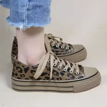 High on Platform Korean Canvas Shoes for Women Sale 2024 New Designer Luxury Comfortable and Elegant Woman Footwear A Cheap H 39 35