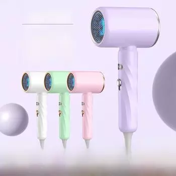 High-Power Digital Display Hair Dryer with Intelligent Temp Control and Blue Light Ion Technology 1200W