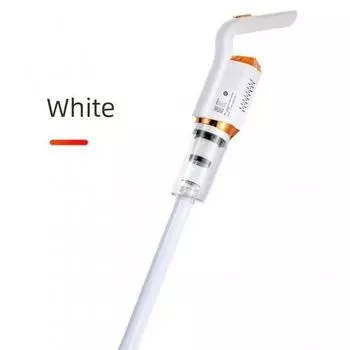 High-Power Handheld For Home Car Cleaner Dual-Use Wireless High-Power Dust Suction Mite Removal Pet Cat Hair White