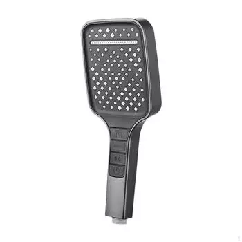 Душевая головка высокого давления, ручной душ, ванная комната Modern, фильтрация дождя серый