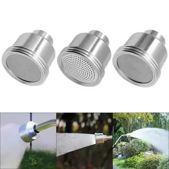 High Pressure Water Interface Washing Nozzle Stainless Steel Shower Blades 1/4 Quick Connect Wash Cars Garden Urban Tool