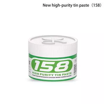 High Purity Tin Paste Rosin Flux Lead-Free Welding Flux Iron Repair Welding Paste Soldering Oil Soldering Flux 138 158 183 199 158°