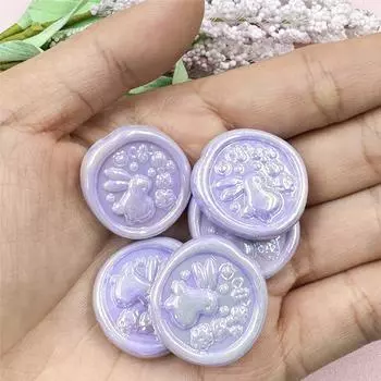 High quality 5Pcs 24*25mm Jewelry Making For Necklace Earrings Beads DIY Acrylic Charms Handmade Material Rabbit Geometry Making Craft