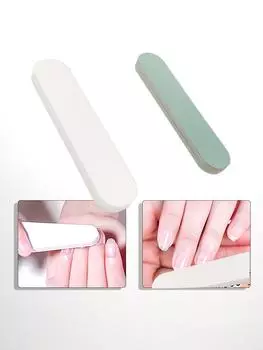 High Quality Buffing Sanding Files Block Pedicure Manicure 6cm Washable Polisher Nail Art Tools