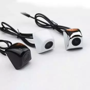 Высококачественная автомобильная камера заднего вида, передняя и обратная, инфракрасная камера ночного видения для парковочного монитора, водонепроницаемая CCD-видеокамера K1M8 12V чёрный