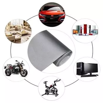 High Quality Car Stickers Satin Matte Black Foil Auto Matte Car Stickers Vinyl Car Wrap Film 30X100CM Car Accessories 30x100cm