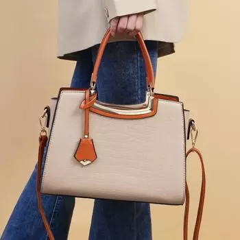 High-quality Design Leather Bucket Handbag Women Casual Shoulder Totes Bags Large Capacity Crossbody Bag Fashion Shopper Bags