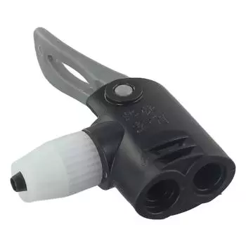 High Quality Hot New Practical Bicycle By Unscrewing & Sliding On For All Bike Air Nozzle Nozzle Black Plastic