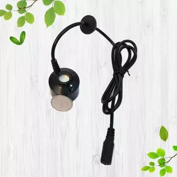 High Quality Humidifier Ultrasonic DC 24V 350mL/H Mist Maker Fogger Water Fountain Pond Atomizer Air Humidifier Nebulizer чёрный