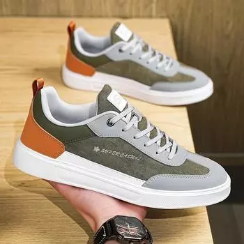 High Quality Men s Casual Shoes Versatile Breathable Skateboard Sports Running Shoe Non-slip Comfortable Large Size Sneakers New 39