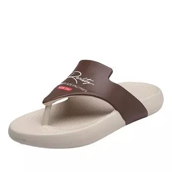 High quality men s flip-flops Summer beach sandals Fashion breathable casual slippers non-slip outdoor casual bathroom shoes 40-41