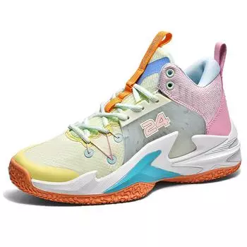 High Quality Men Women Professional Basketball Sneakers Wearable Training Sports Shoe Non-slip Cushion Shoes Race Couple Shoes 36