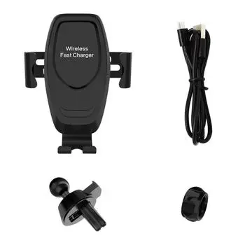 High quality New Car Wireless Charger 10W Fast Charging Outlet Car Gravity Mobile Phone Bracket Car accessories