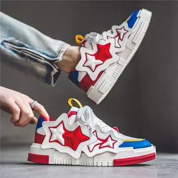 High Quality Personalized Celebrity Shoes, Low Top Men s Shoes, Fashionable New Thick Soles, New Sports Shoes Height Increasing 39