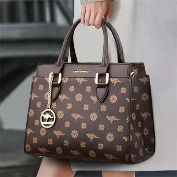 High Quality printing Leather Shoulder Crossbody Bags For Women Luxury Women s Handbag Designer Female Messenger Tote Bag