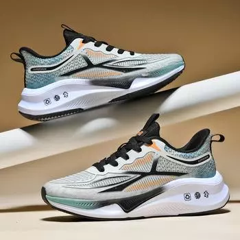 High quality student side shoes men s carbon board running shoes lightweight cushioning sports shoes breathable net shoes brick and mortar store 39