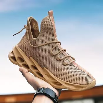 High Quality Trendy Shoes For Men Breath Casual Sneaker Durable Outsole Sport Running Shoes Zapatos De Hombre 44 белый