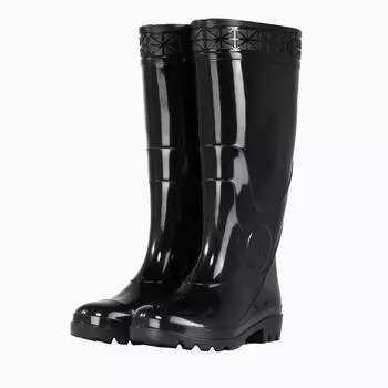 High Quality Waterproof Pvc Rain Boots ,Special Rain Boots for Fisheries, Agriculture and Industry Gumboots 40 чёрный