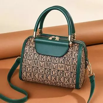 Высококачественная женская сумка-подушка, модная брендовая дизайнерская женская сумка через плечо, классическая сумка через плечо в стиле ретро, сумка-тоут Boston