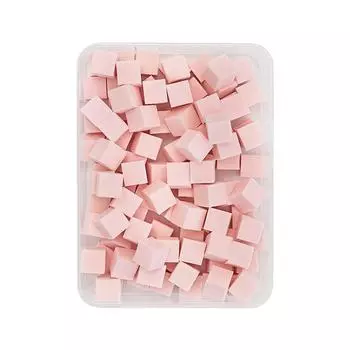 High Rebound DIY Manicure Makeup Sponge Coloring Stamping Nail Stamper Sponge Girls pink