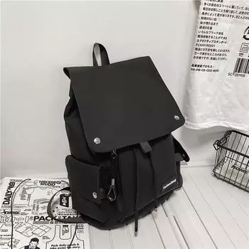 High School and College Students Workwear Large-capacity Backpack Women s Casual Travel Backpack only bag