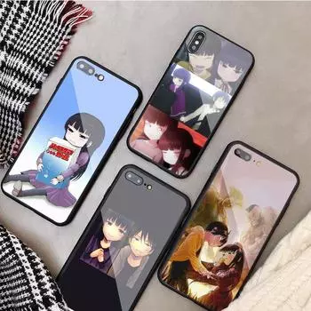 High score girl Tempered Glass Phone Case For iphone 12 11 Pro Max 5 6 7 8 PLUS X XS XR XSMax Shell 12Pro Cover Shell iPhone 5 5S SE