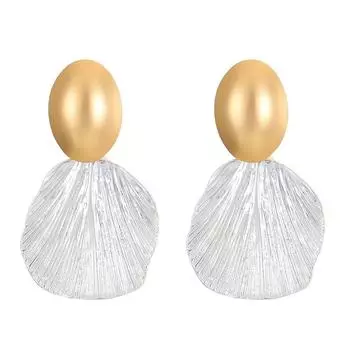 High Sense Stud Earrings Light Luxury Jewelry Accessory Beach Dangle Earrings Female 1 pair