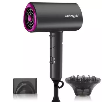 High-Speed Hair Dryers 1800w High-Power Professional Folding Hair Dryer Household Heating And Cooling Air Modeling Tools EU