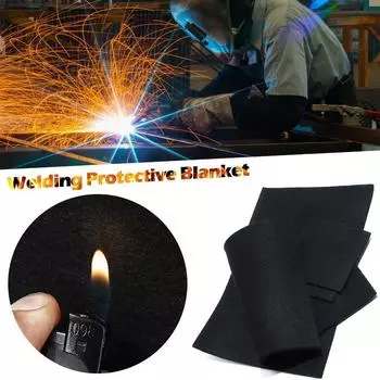 High Temp Carbon Fiber Felt Felt Protective Sheet Practical Carbon Fiber Insulation Welding 200mmx300mm