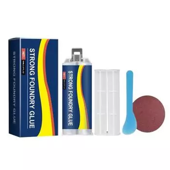 High Temperature Metal Epoxy AB Adhesive for Stainless Steel Copper Aluminum Repair Waterproof Bonding Paste Enhanced Casting Glue